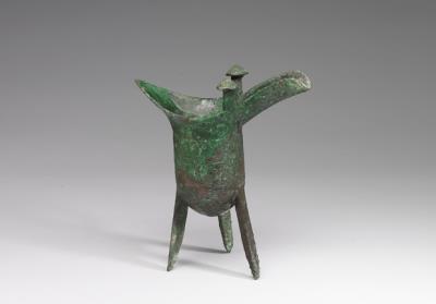 图片[3]-Jue wine vessel with inscription “Bi gui”, late Shang period, c. 13th-11th century BCE-China Archive
